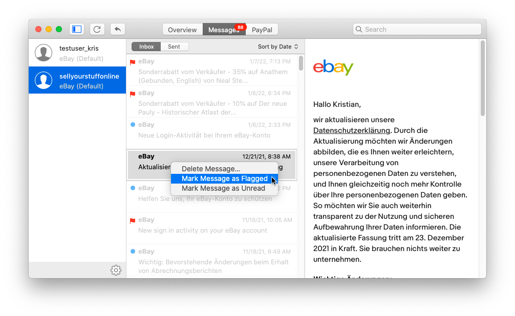 Mark message as flagged Mark message as flagged