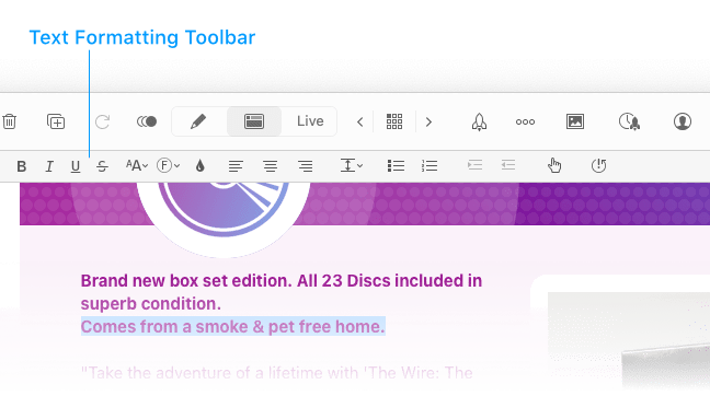 Preview Toolbar Preview Toolbar