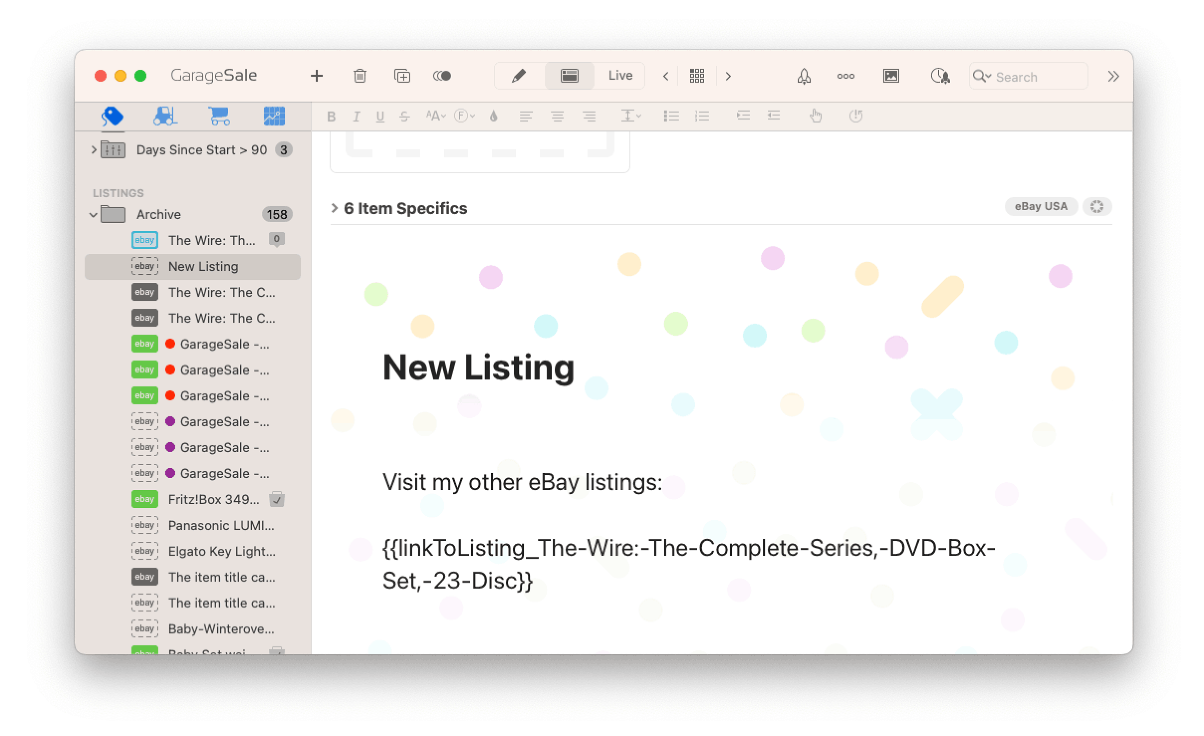 Link zu Angebot im Vorschaumodus Link To Listing in Preview Mode