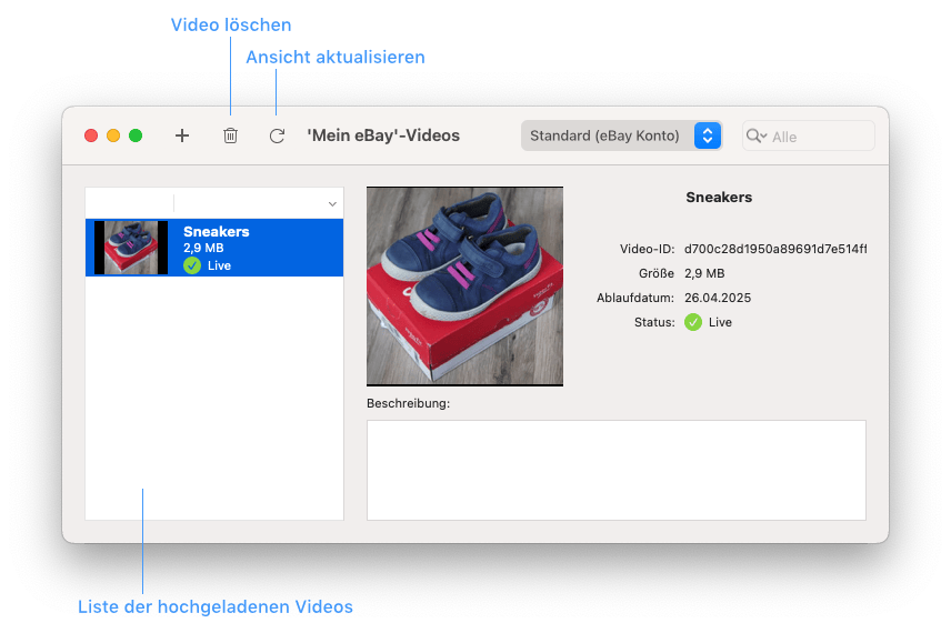 Manage Uploaded Videos Manage Uploaded Videos