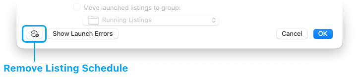 Remove Scheduler Group