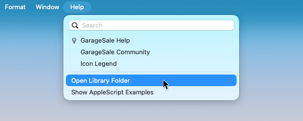 Show User Library