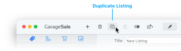 Duplicate Listing