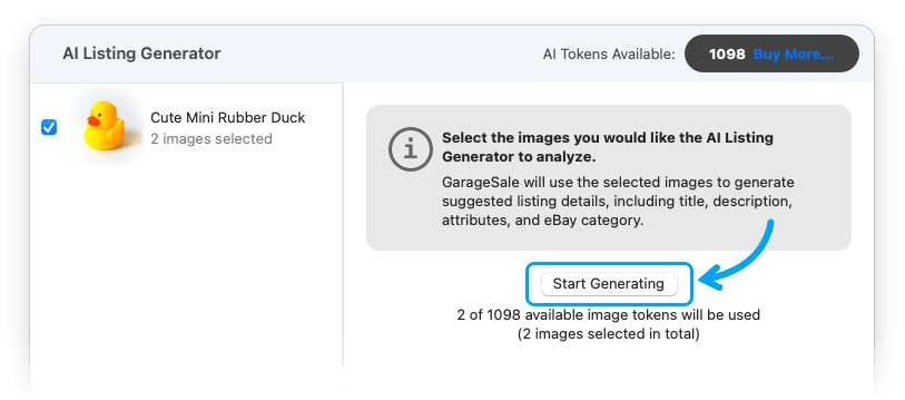 Start Generating