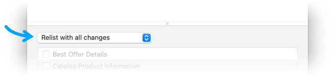 Relisting Options