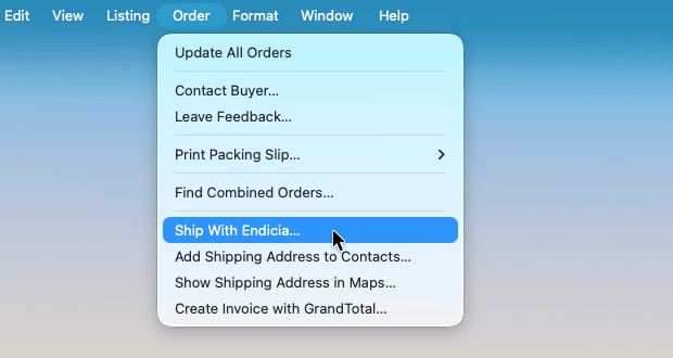 Ship With Endicia