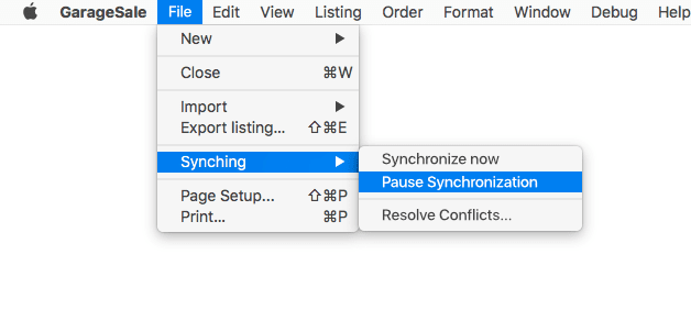 Pause Synching